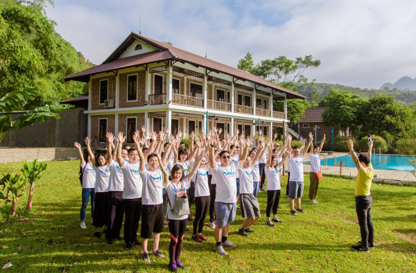 Công ty KD Bất động sản Viglacera teambuilding – bí quyết “giữ lửa” văn hóa doanh nghiệp